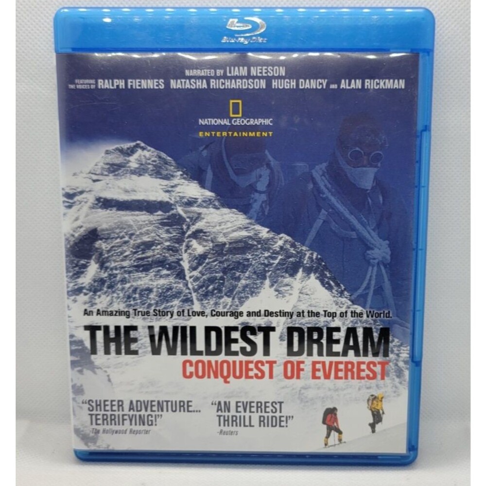 The Wildest Dream: Conquest Of Everest (Blu-ray, 2011) Liam Neeson
